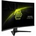 MSI Gaming MAG 325CQF/ 31,5"/ 2560x1440/ VA/ 0,5ms/ 180Hz/ 300cd/m2/ 3500:1/ HDMI/ DP/ VESA/ černý