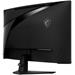 MSI Gaming MAG 32C6X/ 31,5"/ 1920x1080/ VA/ 4ms/ 250Hz/ 250cd/m2/ 3000:1/ HDMI/ DP/ VESA/ černý
