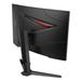 MSI Gaming monitor MPG 275CQRXF 27" Rapid VA zakřivený/2560x1440 WQHD/240Hz/0,5ms/2XHDMI/DP/USB-A,B,C/Výšk.nast./černá