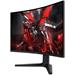 MSI Gaming monitor Optix G271C, 27" zakřivený/1920 x 1080 (FHD)/VA, 165Hz/1ms/3000:1/300cd / m2/2x HDMI/DP