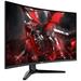 MSI Gaming monitor Optix G321C, 31,5" zakřivený /1920 x 1080 (FHD)/VA LED, 165Hz/1ms/3000:1/300cd / m2 /2xHDMI/DP