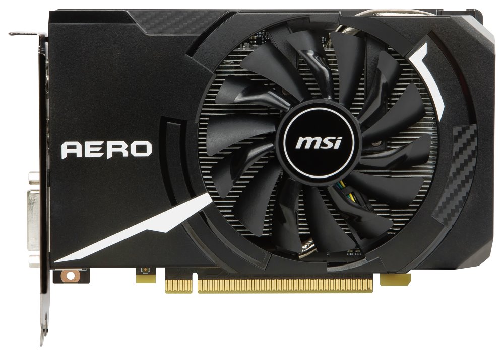 MSI GeForce GTX 1060 AERO ITX 6G OC / PCI-E / 6GB DDR5 / 2xHDMI / 2xDP