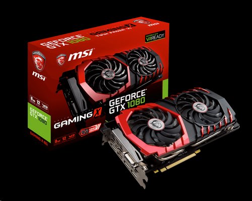 MSI GeForce GTX 1080 GAMING X 8G GDDR5, 3x DP, HDMI, DVI