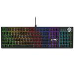 MSI herní klávesnice FORGE GK320 Red/ drátová/ mechanická/ RGB podsvícení/ USB/ CZ+SK layout