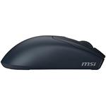 MSI herní myš FORGE 340 Wireless Navy/ bezdrátová/ 12.000 dpi/ 2,4GHz/ BT5.2/ USB/ 6 tlačítek/ tmavě FORGE GM340 W NAVY