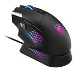 MSI herní myš VERSA PRO Wireless + Mouse Dock PRO/ bezdrátová/ 26.000 dpi/ 2,4GHz/ BT5.3/ USB/ RGB/ 15 t S12-4301370-CLA