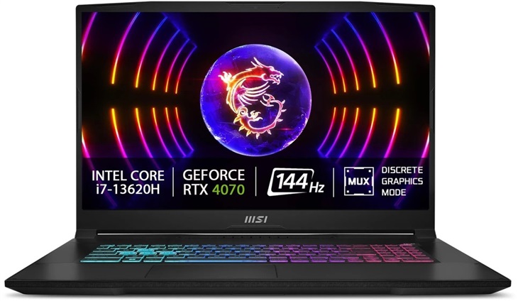 MSI Katana 17 (B13VEK-1464XCZ) 4711377290463