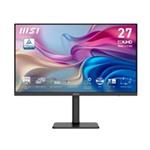MSI LCD Modern MD272UPHW, 27", 3840x2160, IPS, 60Hz, 4ms, VESA 75x75, Black