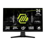 MSI MAG 242F gaming monitor 23,8" Rapid IPS/FHD/200Hz/0,5ms/HDMI/DP/černá