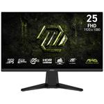 MSI MAG 255F X24 24,5" Rapid IPS/FHD/240Hz/0,5ms/2xHDMI/DP/černá
