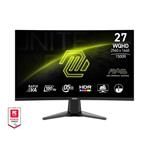 MSI MAG 27CQ6F Gaming monitor 27" zakřivený Rapid VA/2560x1440 (WQHD)/180Hz/0,5ms/2xHDMI/DP/černá
