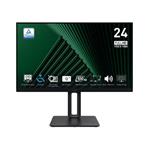 MSI monitor PRO MP245PG 23,8" IPS/FHD/100Hz/1ms/HDMI/DP/VGA/výšk.nastavitelný/pivot/černá