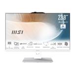 MSI PC AiO Modern AM242P 1M-2089XEU, Core 5 120U, 23.8 FHD, Anti-Glare, Non-Touch, 16GB, 512GB SSD, N/A, No OS, White