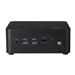 MSI PC Cubi NUC 1MG-418BEU, Core 7 150U, 16GB, N/A, N/A, No OS, Black