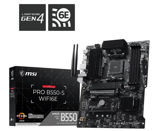 MSI PRO B550-S WIFI6E/AM4/ATX