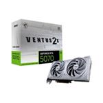 MSI VGA NVIDIA GeForce RTX 5070 12G VENTUS 2X OC WHITE, RTX 5070, 12GB GDDR7, 3xDP, 1xHDMI