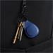 Mujjo puzdro Canopy Airtag Keychain pre Airtag - Monaco Blue MUJJO-KY-001-BL