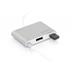 Multi Adapter DisplayPort 4K 30Hz UHD USB C (PD), USB A 2.0 to USB Type C alu DA-70846