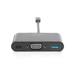 Multi Adapter VGA 1080p FHD 1xUSB Type C PD, 1xUSB A to USB 3.1 Type C, black DA-70854