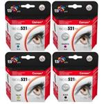 Multipack TB CMYK kompatibilní s Canon CLI-521 CLI bundle