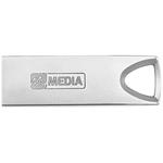 MyMedia USB flash disk, USB 3.2, 32GB, MyAlu, strieborný, 69276, USB A DH032YMSEZ30