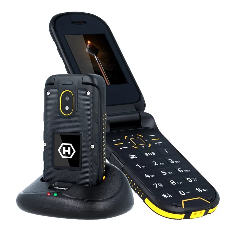 myPhone HAMMER Bow Plus 2,4"+ 1,44" / 64MB/ 3G/ IP68/ oranžovo-černý TELMYHBOWPOR