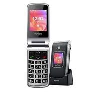 myPhone Rumba 2, nabíjecí stojánek, černá TELMYRUMBA2BK