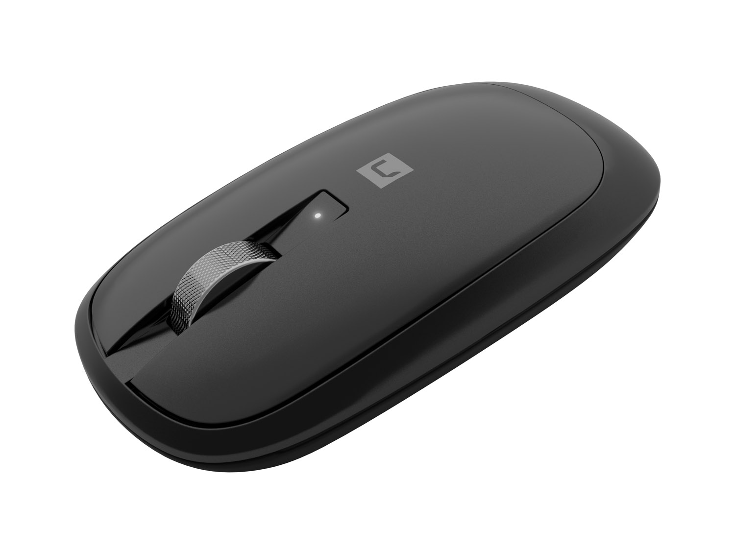 Myš bezdrátová Natec LARK/Kancelářská/Blue Track/4 000 DPI/USB+BT/Černá NMY-2335