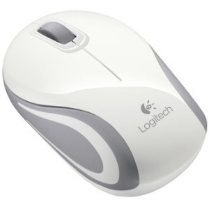 myš Logitech Wireless Mini Mouse M187 bílá 910-002735