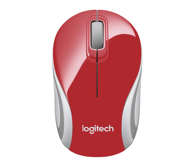 myš Logitech Wireless Mini Mouse M187 červená new 910-002732