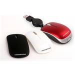 Myš Modecom MC-C1 Cameleon, USB , 800 dpi, výmenné kryty - červený/čierny/biely M-MC-00C1-125