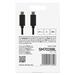 Nabíjací a dátový kábel 2.0 USB-C / USB-C, 1 m, čierny 8592920136096