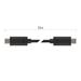 Nabíjací a dátový kábel 2.0 USB-C / USB-C, 2 m, čierny 8592920136102