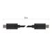 Nabíjací a dátový kábel 2.0 USB-C / USB-C, 2 m, čierny 8592920136102