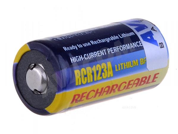 Nabíjecí fotobaterie CR123A, CR23, DL123A Li-Fe 3V 500mAh 1.5Wh DICR-R123-152