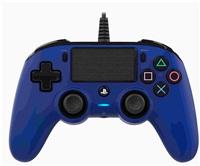 Nacon Wired Compact Controller - ovladač pro PlayStation 4 - modrý ps4hwnaconwccblue