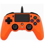 Nacon Wired Compact Controller - ovladač pro PlayStation 4 - oranžový PS4OFCPADORANGE