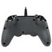 Nacon Wired Compact Controller - ovladač pro PlayStation 4 - šedý PS4OFCPADGREY