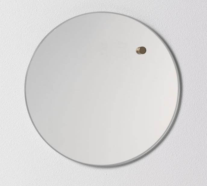 NAGA Magnetická tabuľa sklenená 25cm zrkadlová 70360