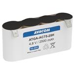 Náhradní baterie AVACOM pro nůžky na plot Gardena typ ACCU 75 Ni-MH 4,8V 2500mAh ATGA-AC75-25H