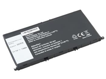 Náhradní baterie Dell Inspiron 15 7559, 7557 Li-Ion 11,4V 4650mAh 74Wh NODE-I7559-650