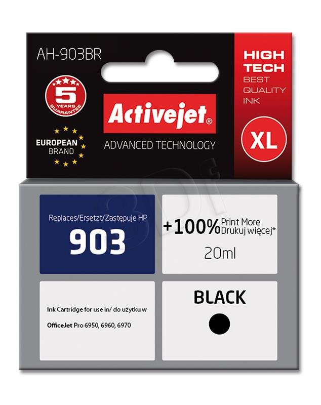 Náplň ActiveJet HP F6U16AE (no.953XL) AH-953CRX cyan 25ml