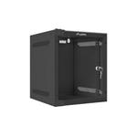 Nástěnný rack 10' 6U 280X310mm černý flat pack WF10-2306-10B