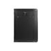 Nástěnný rack 19'' 12U 600X450mm černý WF01-6412-10B