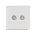 Nástěnný rack 19' 12U 600X600mm šedý flat pack WF01-6612-10S