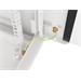 Nástěnný rack 19' 12U 600X600mm šedý flat pack WF01-6612-10S