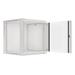 Nástěnný rack 19' 12U 600X600mm šedý flat pack WF01-6612-10S