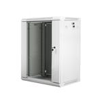 Nástěnný rack 19'' 15U 600X450mm šedý WF01-6415-10S