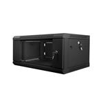 Nástěnný rack 19'' 4U 600X450mm černý WF01-6404-10B