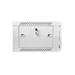 Nástěnný rack 19'' 4U 600X450mm šedý WF01-6404-10S